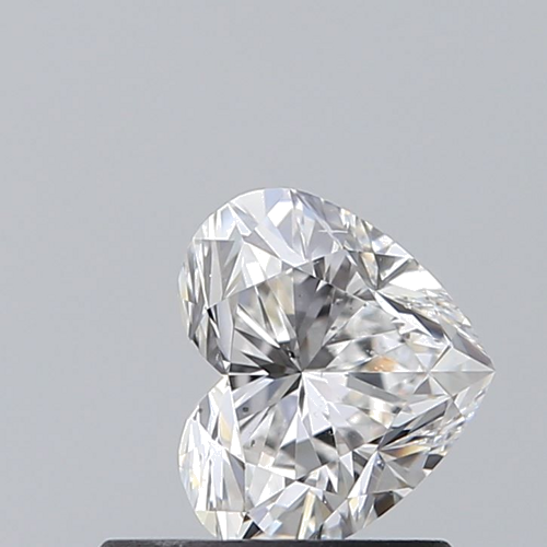 0.62 carat E-SI1 Natūralus Heart Deimantas (1)