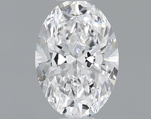 0.41 carat D-VVS1 Natūralus Oval Deimantas (1)