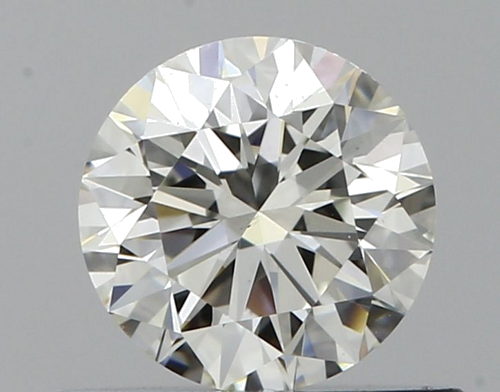 0.5 carat I-VS2 Excellent cut Natūralus Round Deimantas (1)
