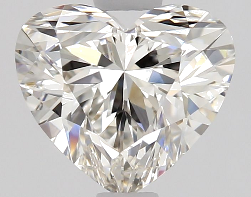 1.01 carat I-VVS2 Natūralus Heart Deimantas (1)