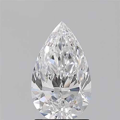 1.65 carat D-IF Natūralus Pear Deimantas (1)