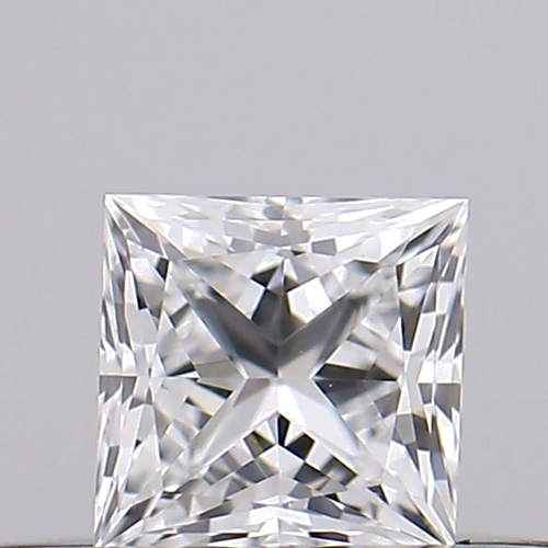 0.21 carat E-VS1 Natūralus Princess Deimantas (1)