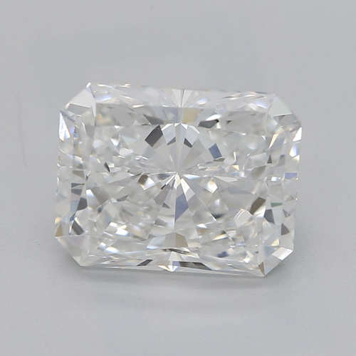 2.5 carat F-SI1 Natūralus Radiant Deimantas (1)