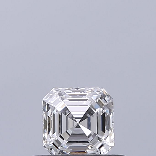 0.36 carat D-VVS1 Natūralus Asscher Deimantas (1)