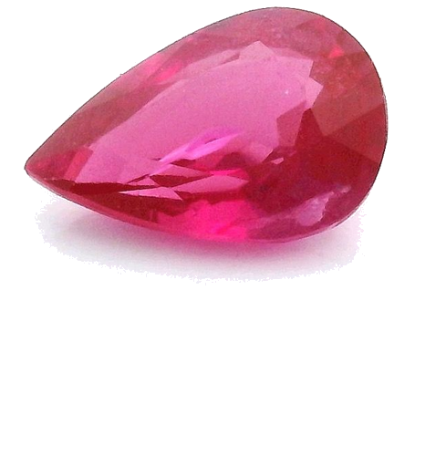 0.51 carat RED Pear Rubinas (1)