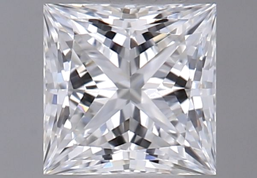 0.27 carat E-VVS1 Natūralus Princess Deimantas (1)