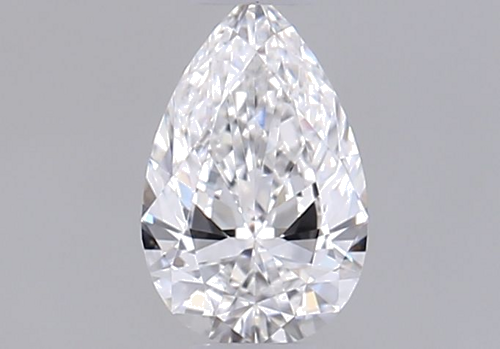 0.29 carat E-VVS1 Natūralus Pear Deimantas (1)