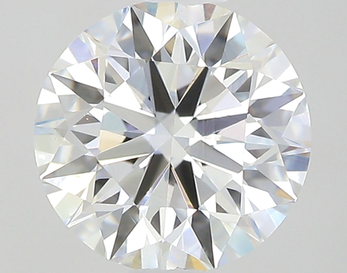 0.6 carat F-VS1 Excellent cut Natūralus Round Deimantas (1)