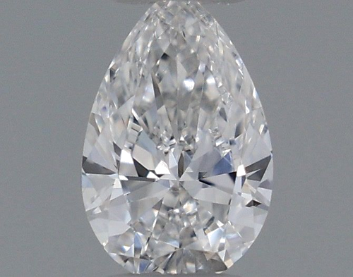 0.18 carat D-SI1 Natūralus Pear Deimantas (1)