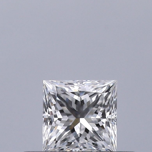 0.3 carat E-VVS2 Natūralus Princess Deimantas (1)