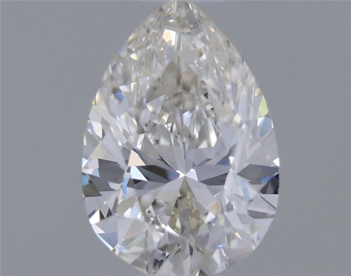 0.5 carat F-VVS1 Natūralus Pear Deimantas (1)
