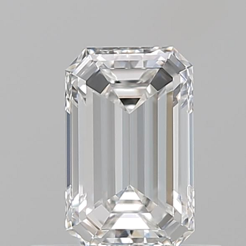 0.61 carat F-VVS1 Natūralus Emerald Deimantas (1)