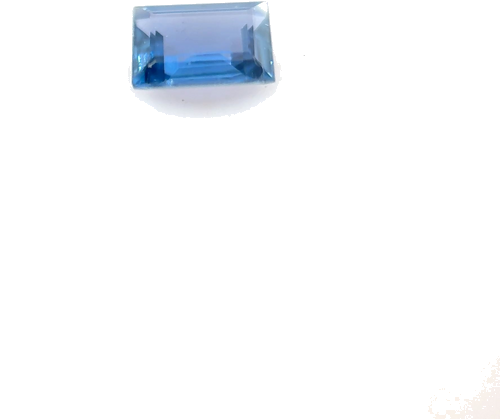 0.31 carat BLUE Baguette Safyras (1)