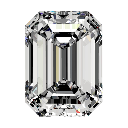 0.3 carat E-VS2 Natūralus Emerald Deimantas (1)