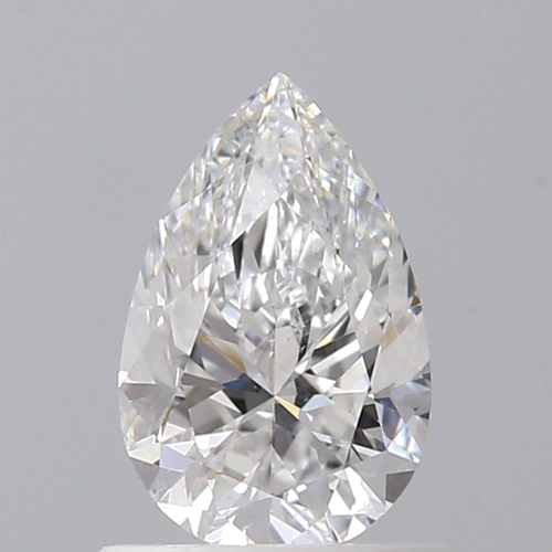 0.7 carat E-SI1 Natūralus Pear Deimantas (1)