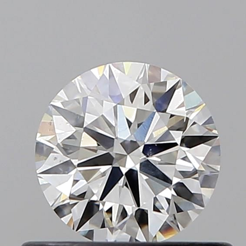 0.52 carat F-SI1 Excellent cut Natūralus Round Deimantas (1)