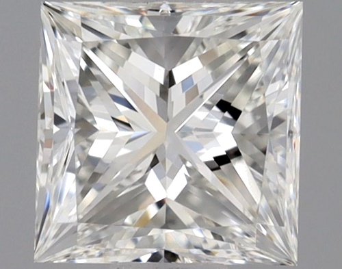 0.45 carat G-IF Natūralus Princess Deimantas (1)