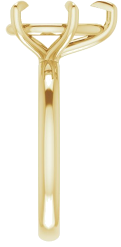 Sužadėtuvių Žiedas „Solitaire“ 585 Geltonojo Aukso Pear Shape 12mm x 8mm (4)