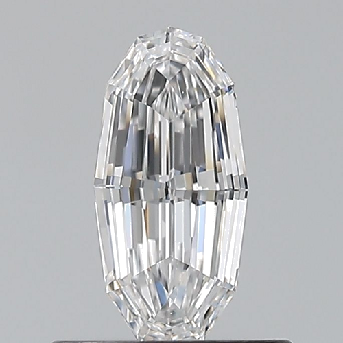 0.5 carat D-VS2 Natūralus Oval Deimantas (1)
