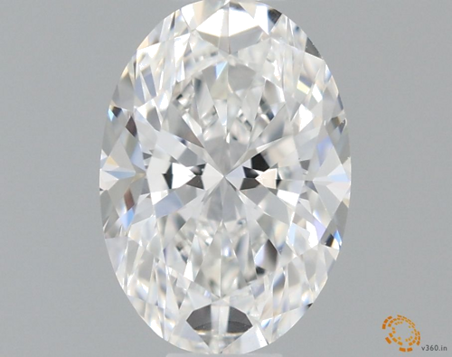 0.5 carat G-VVS1 Natūralus Oval Deimantas (1)