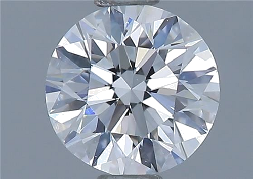 0.62 carat E-SI1 Very Good cut Natūralus Round Deimantas (1)