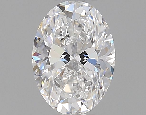 0.3 carat D-VVS1 Natūralus Oval Deimantas (1)