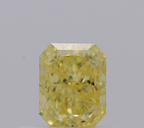 0.51 carat Fancy Yellow-VS1 Natūralus Radiant Deimantas (1)