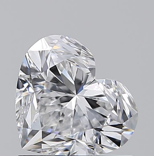 1.01 carat D-VS1 Natūralus Heart Deimantas (1)