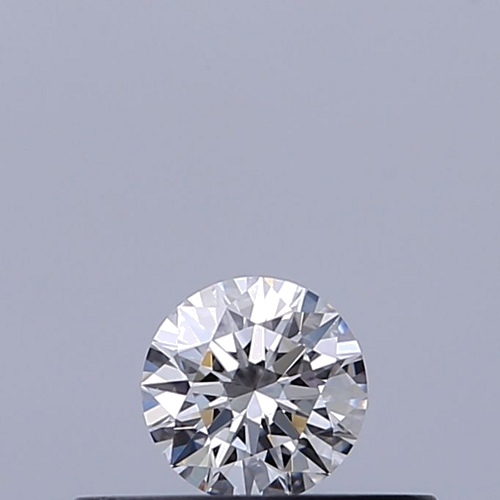 0.18 carat D-VVS1 Excellent cut Natūralus Round Deimantas (1)