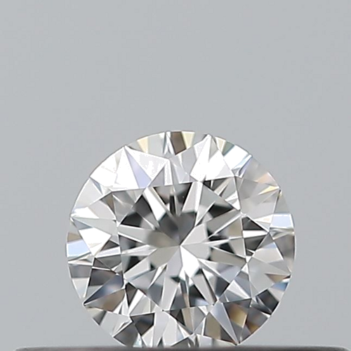 0.19 carat F-VVS1 Excellent cut Natūralus Round Deimantas (1)