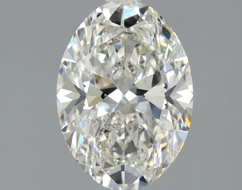 1.4 carat I-SI1 Natūralus Oval Deimantas (1)