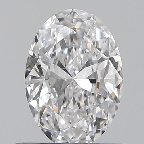 0.5 carat D-SI1 Natūralus Oval Deimantas (1)