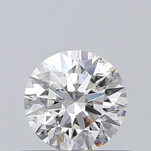 0.5 carat F-SI2 Excellent cut Natūralus Round Deimantas (1)