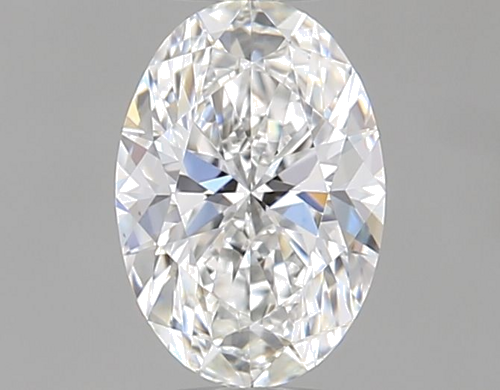 0.41 carat F-VVS2 Natūralus Oval Deimantas (1)