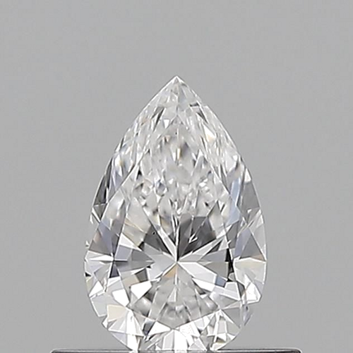 0.5 carat D-VS2 Natūralus Pear Deimantas (1)