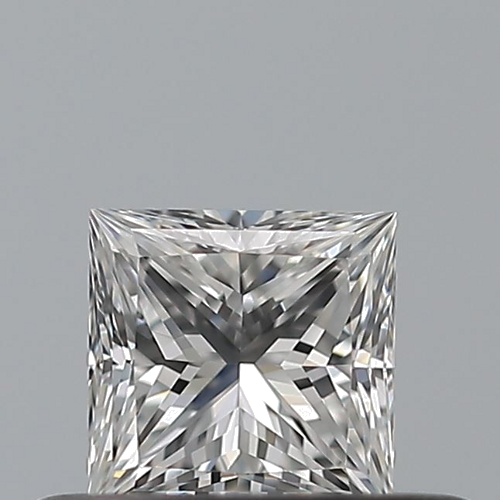 0.32 carat E-VVS1 Natūralus Princess Deimantas (1)