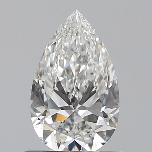 0.62 carat G-VS2 Natūralus Pear Deimantas (1)