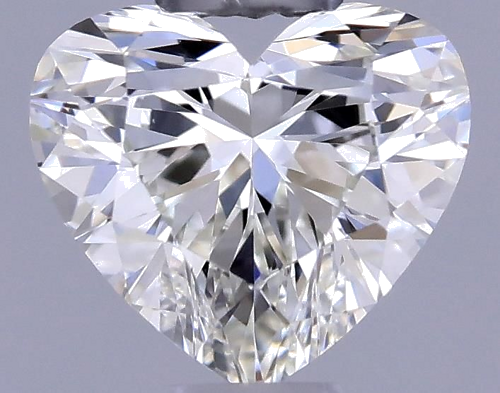 0.42 carat J-VVS2 Natūralus Heart Deimantas (1)