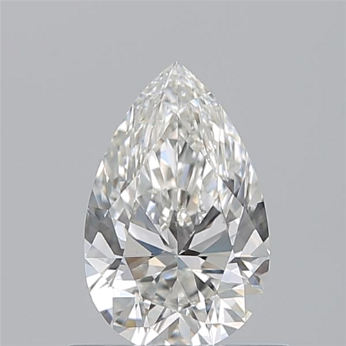 0.7 carat H-VS1 Natūralus Pear Deimantas (1)