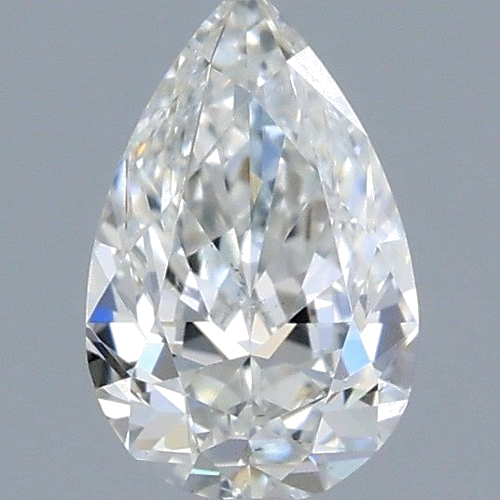 0.31 carat G-SI1 Natūralus Pear Deimantas (1)