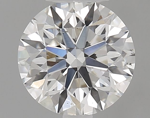 0.57 carat F-SI1 Excellent cut Natūralus Round Deimantas (1)