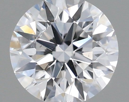 0.37 carat E-SI2 Excellent cut Natūralus Round Deimantas (1)
