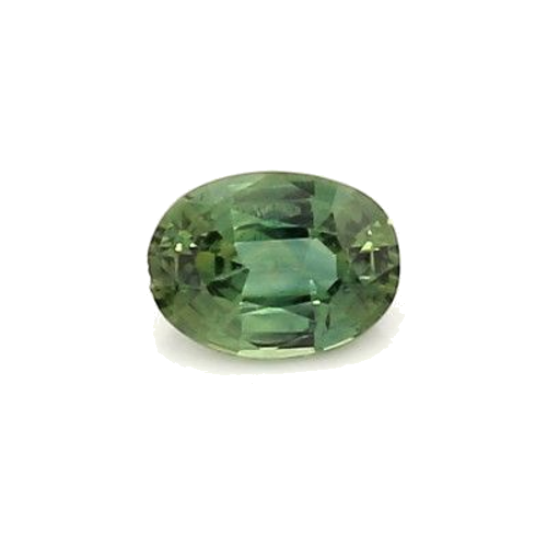 0.46 carat GREEN BRILLIANTSTEP cut Oval Safyras (1)