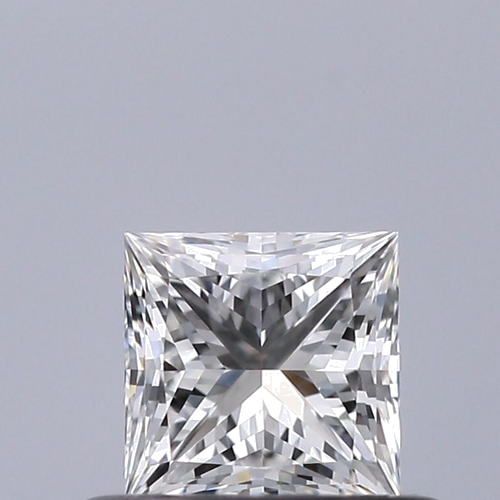 0.43 carat G-VVS2 Natūralus Princess Deimantas (1)