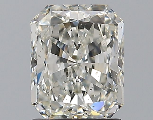 1.51 carat I-SI1 Natūralus Radiant Deimantas (1)