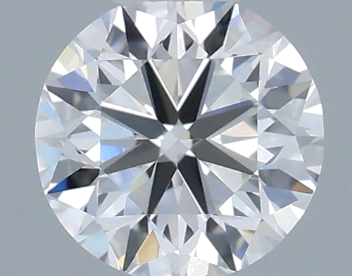0.4 carat F-VVS2 Very Good cut Natūralus Round Deimantas (1)