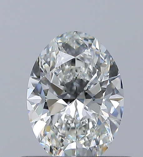 0.52 carat G-VS1 Natūralus Oval Deimantas (1)