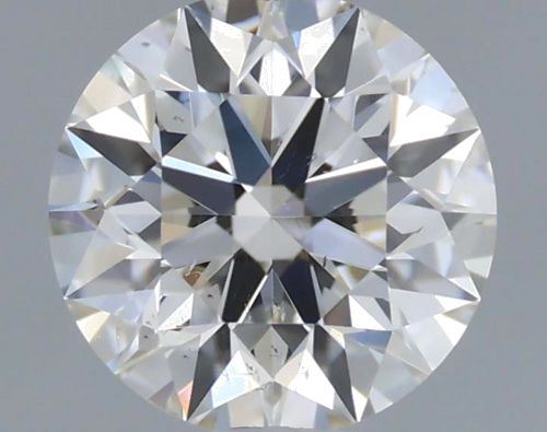 0.59 carat I-SI2 Excellent cut Natūralus Round Deimantas (1)
