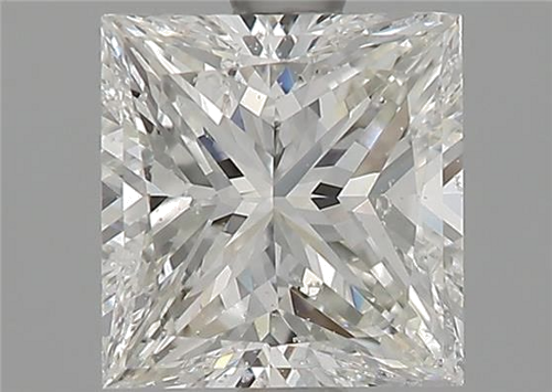 1.51 carat H-SI1 Natūralus Princess Deimantas (1)