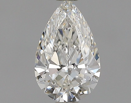 0.5 carat G-VS2 Natūralus Pear Deimantas (1)